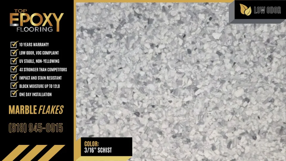 Marble epoxy floor color Schist — Top Epoxy Floors Los Angeles