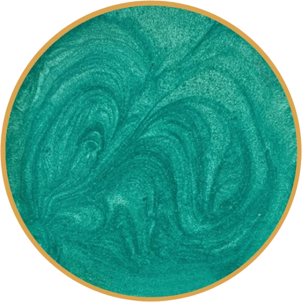 Metallic epoxy floor color Crystal Green — Top Epoxy Floors Los Angeles