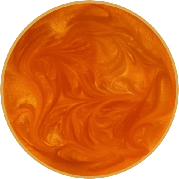 Metallic epoxy floor color Orange — Top Epoxy Floors Los Angeles