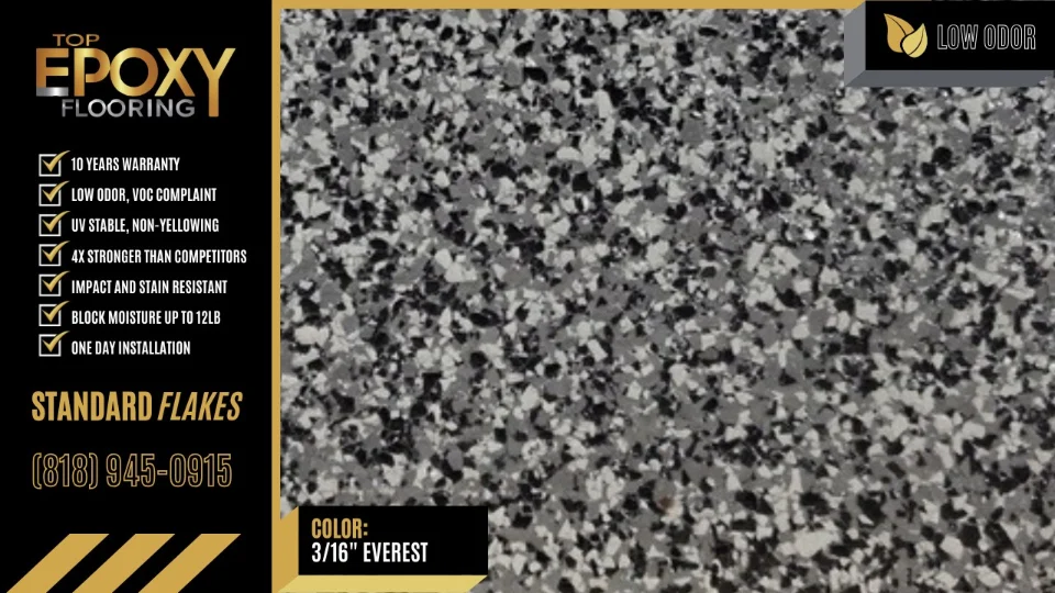 Standard epoxy floor color Everest — Top Epoxy Floors Los Angeles