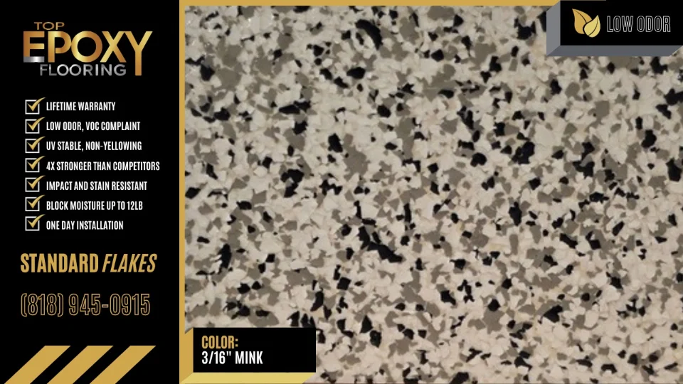 Standard epoxy floor color Mink — Top Epoxy Floors Los Angeles